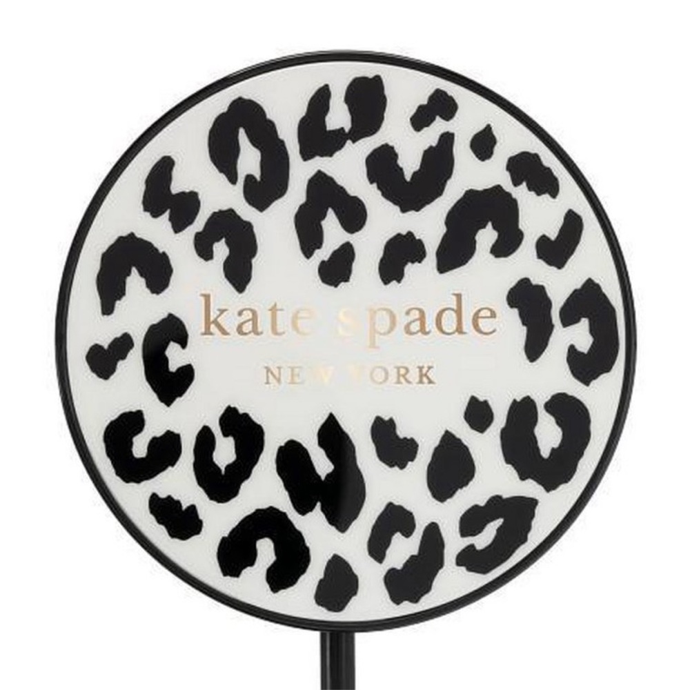 NIB Kate Spade New York 15W Charging Puck with MagSafe in City Leopard